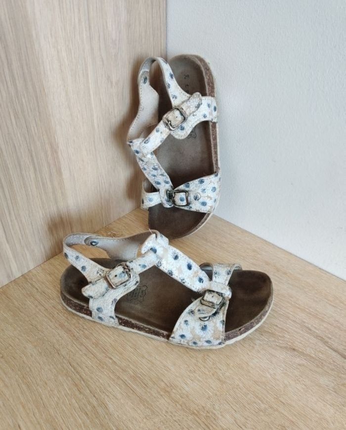 Sandales en cuir