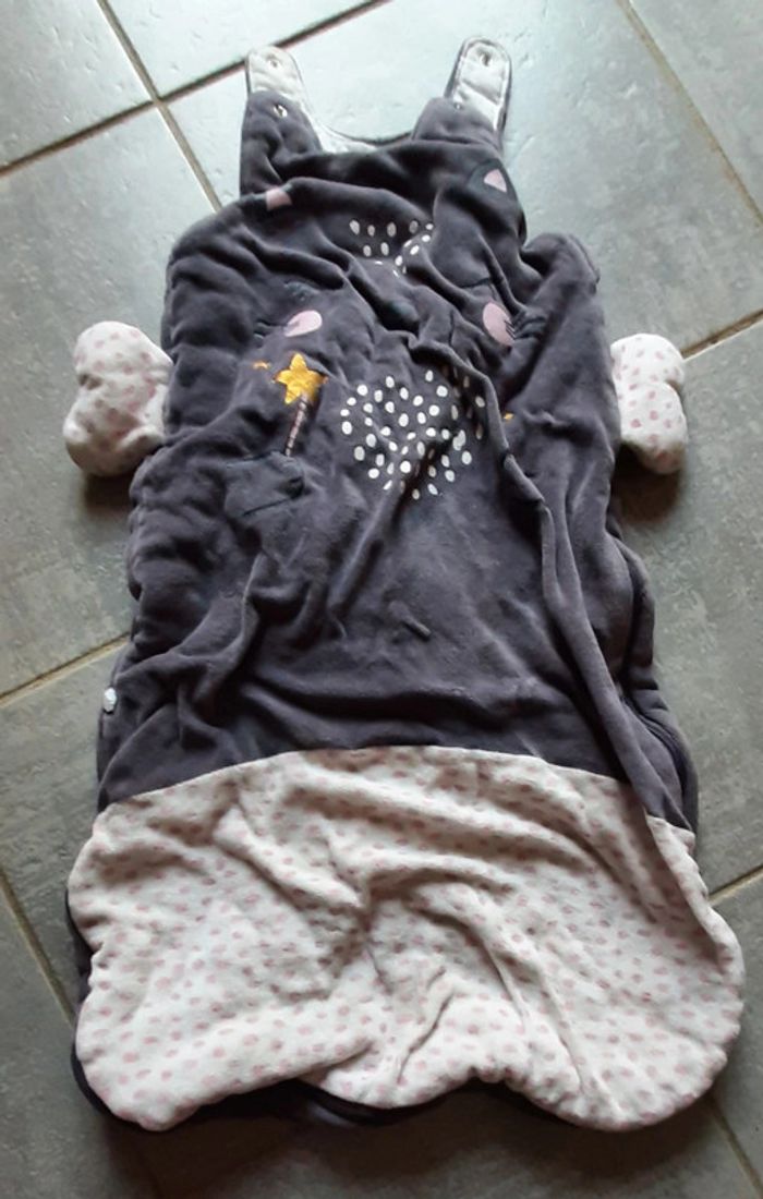 Gigoteuse hiver fille petit béguin 6/18 mois