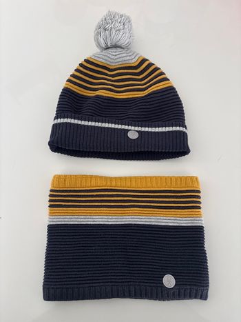 Bonnet et tour de cou garçon okaidi