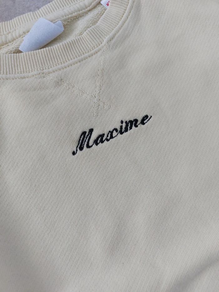 Pull Zara brodé "Maxime" - photo numéro 2