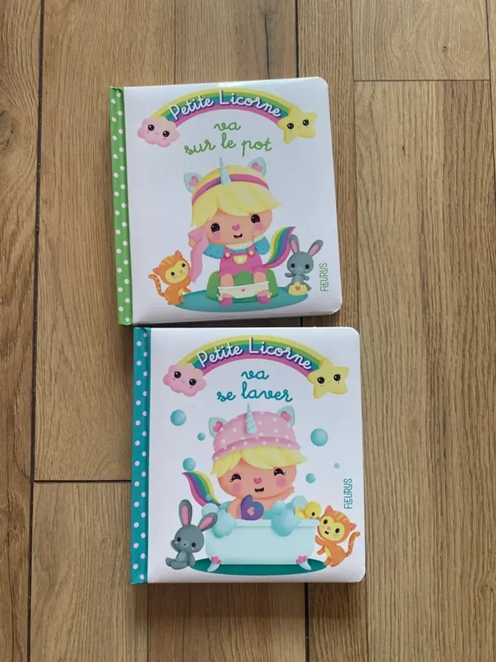 Lot livres petite licorne