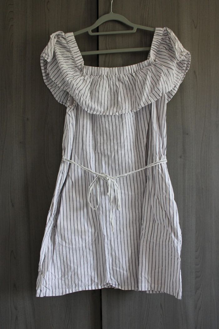 Robe rayée