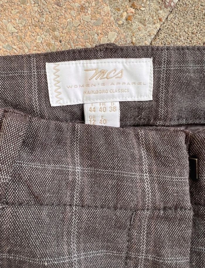 Pantalon chino rayé Marlborough Classic taille 40 - photo numéro 3