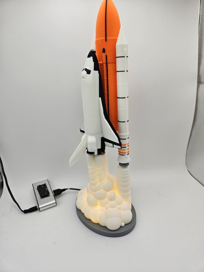 Lampe lumineuse nasa navette columba - photo numéro 3