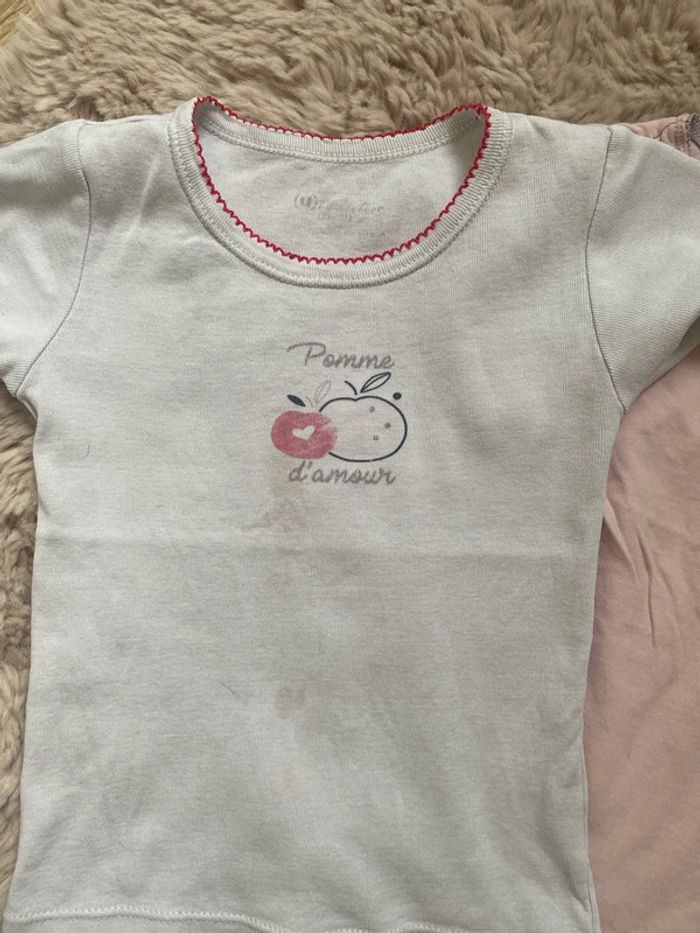 Lot 2 t-shirt 3 ans - photo numéro 3