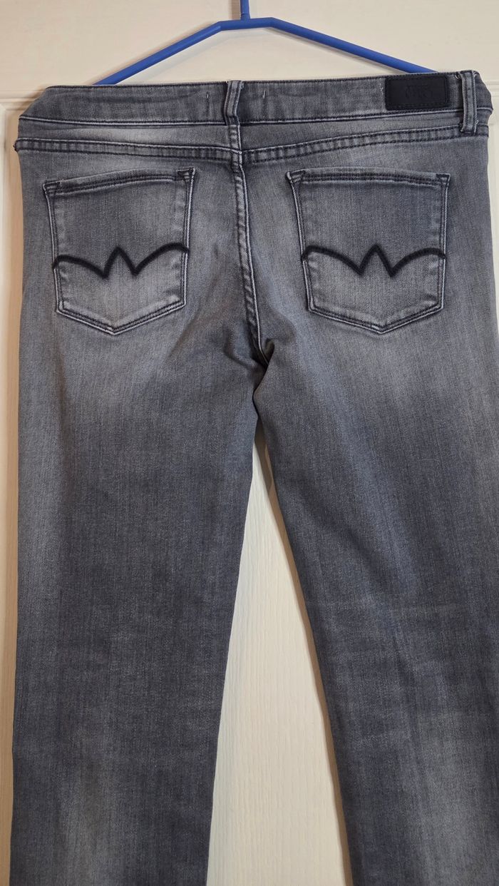 Jean gris Le Temps des Cerises T.29 (38/40 FR) – coupe slim – création française – excellent état mo - photo numéro 5