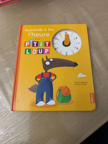Apprendre à lire l’heure avec p’tit loup