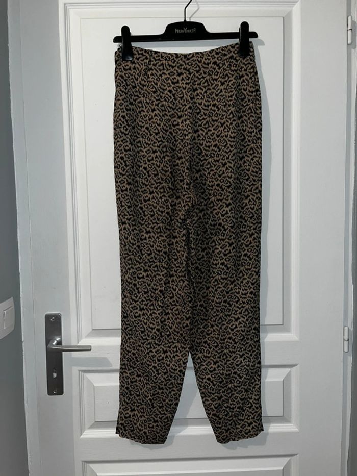 Ensemble veste et pantalon léopard, taille L - photo numéro 8