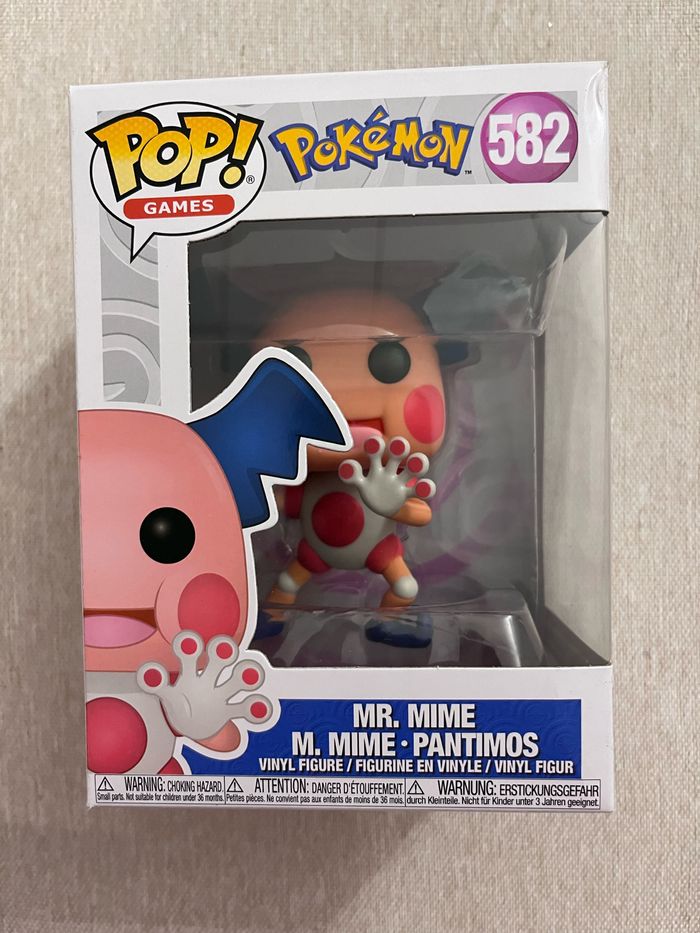 Funko pop mr mime Pokémon 582