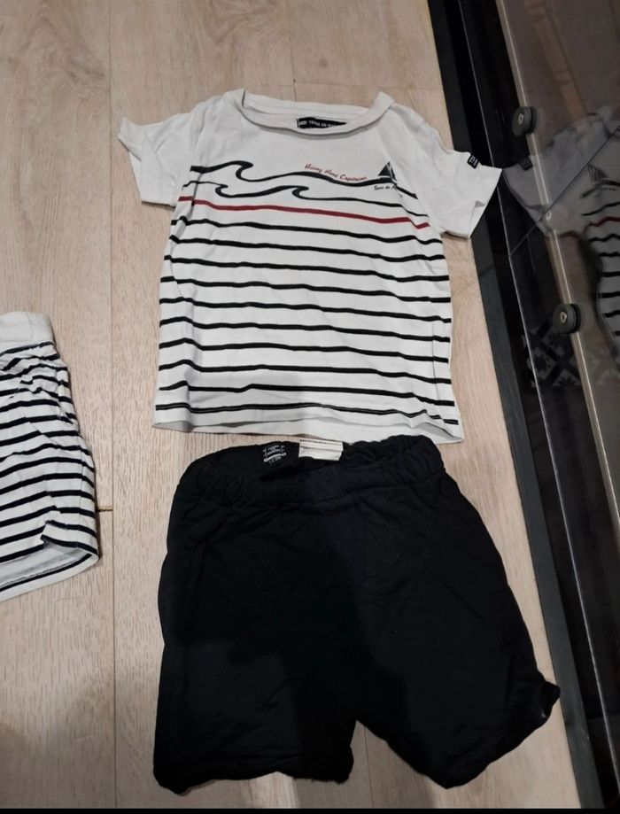Lot d'ensembles et shorts 24mois garçon neuf - photo numéro 5