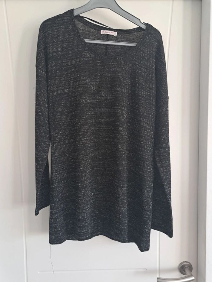 Pull fin pailleté Gémo M