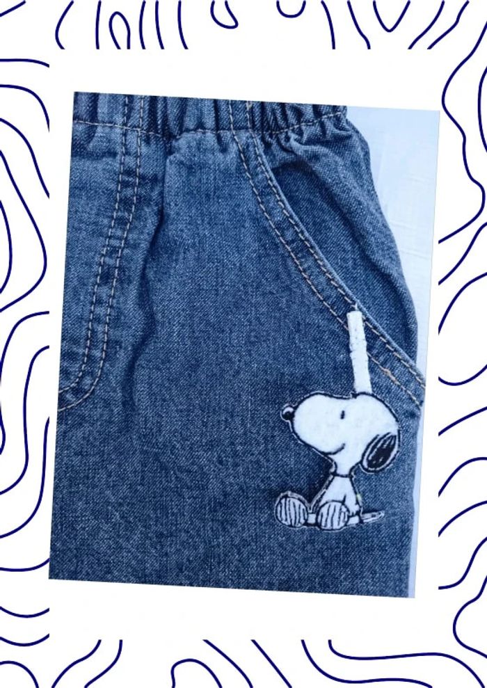 Jeans 12 mois Snoopy - photo numéro 3