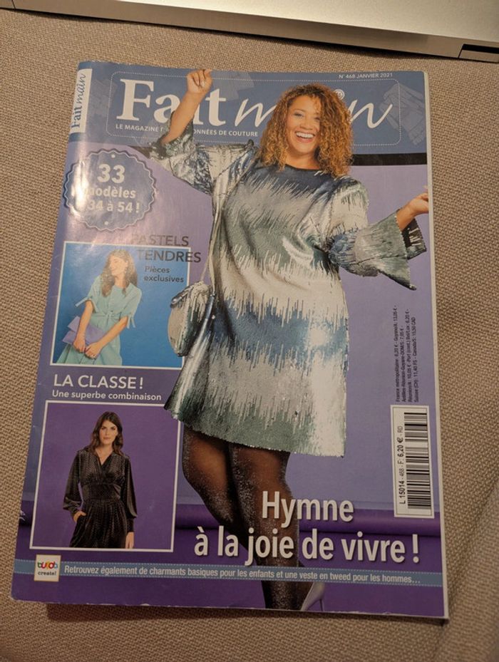 Magazine fait main couture n°468