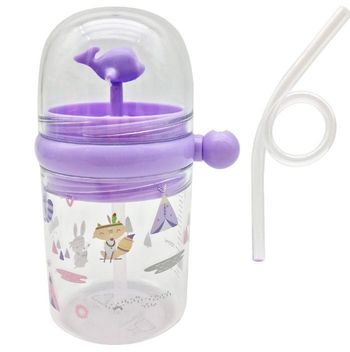 Bouteille d'eau fantaisie avec un poisson