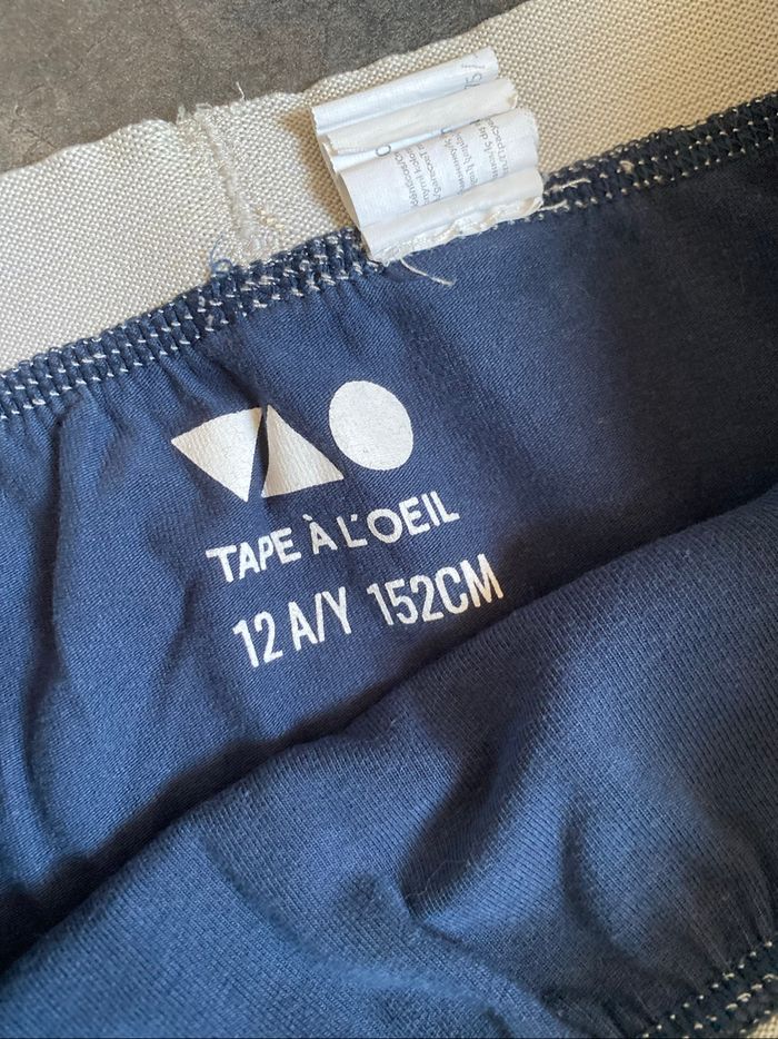 4 slips bleu marine 12 ans tape à l'œil - photo numéro 2