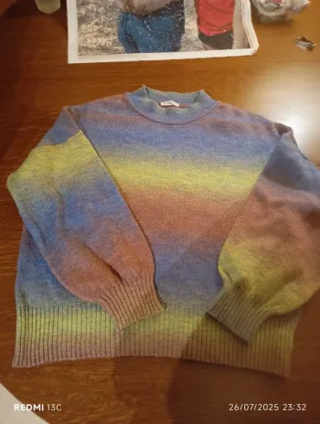 Pull multicolore