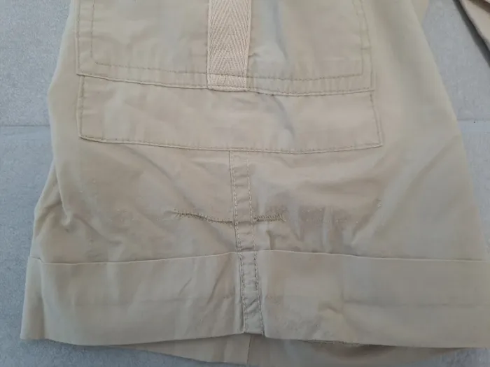 Pantacourt Cargo Beige Mary-Kate and Ashley - T34 - Très bon état - photo numéro 4