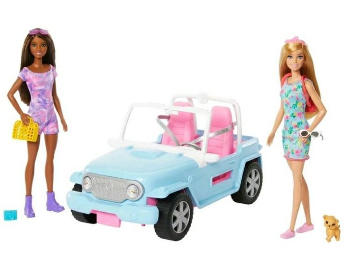 BARBIE ET SON 4/4 AVEC ACCESSOIRES ET 2 POUPEE S INCLUSES - photo numéro 5
