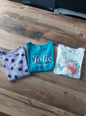 Lot de 3 T shirt