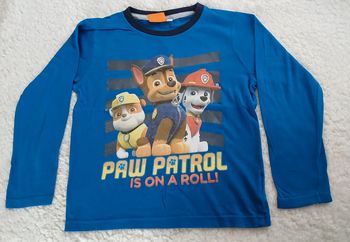 Tee-shirt manches longues pat patrouille taille 6-7 ans