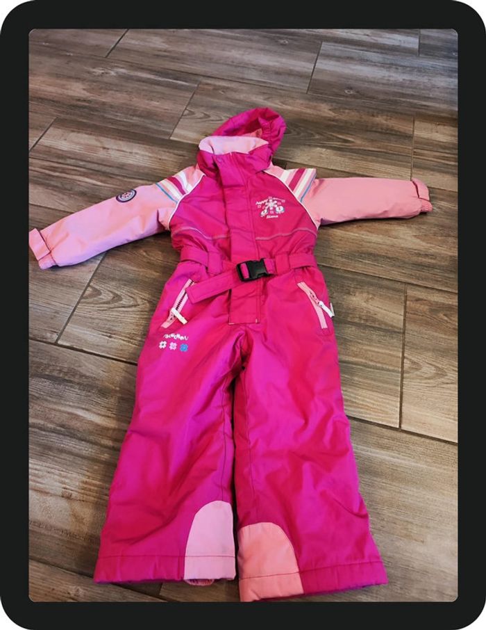 Combinaison de ski rose Polochon by Etirel Taille 3 ans