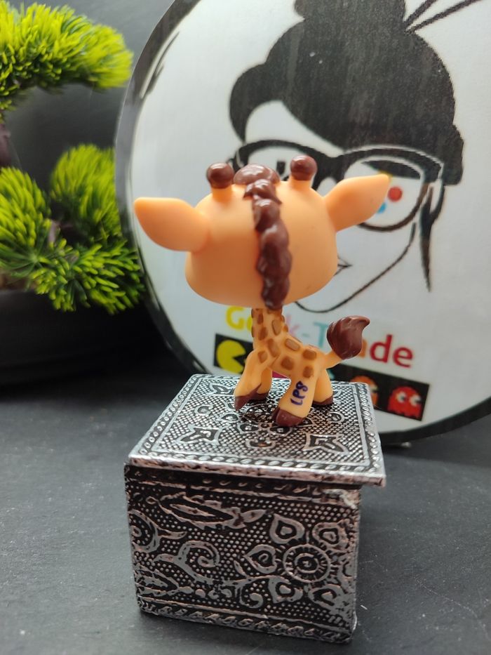 Lps01259 Littlest Petshop Pet Shop LPS Authentique Hasbro Girafe Giraffe 2049 - photo numéro 2