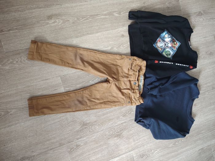 Lot jean pull garçon Marvel - photo numéro 2