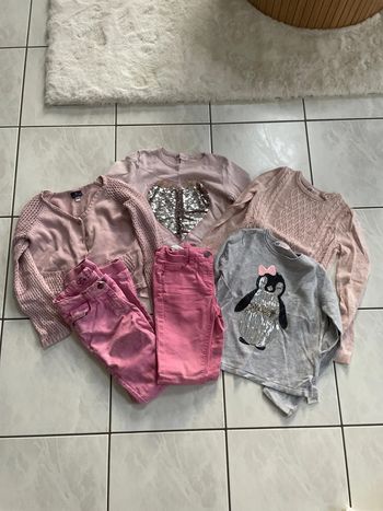 Lot vêtements fille 6-8 ans