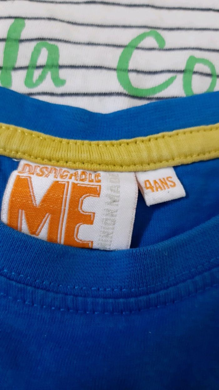 2 t-shirts manches courtes garçon - photo numéro 3