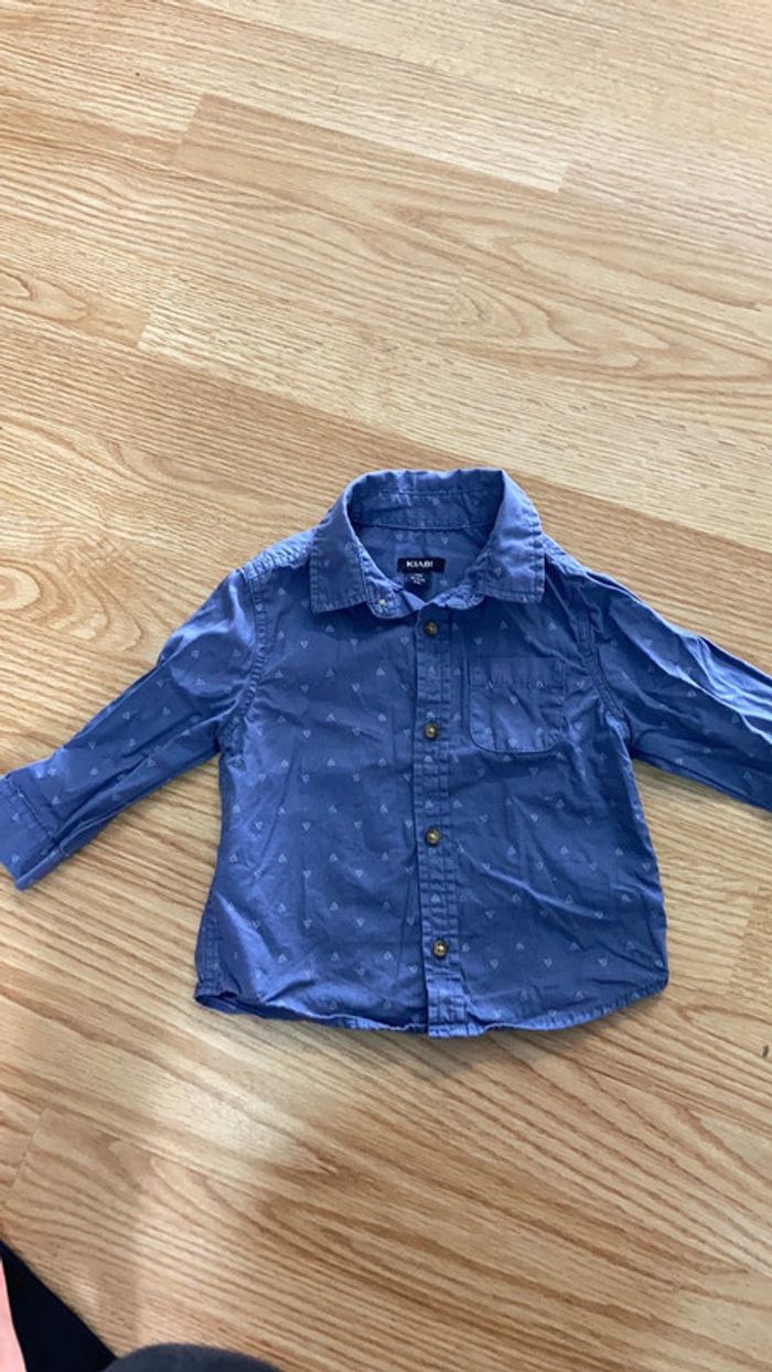 Tenue pantalon chic et chemise bleu Kiabi - photo numéro 5