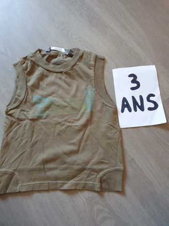 Maillot t-shirt débardeur 3ans