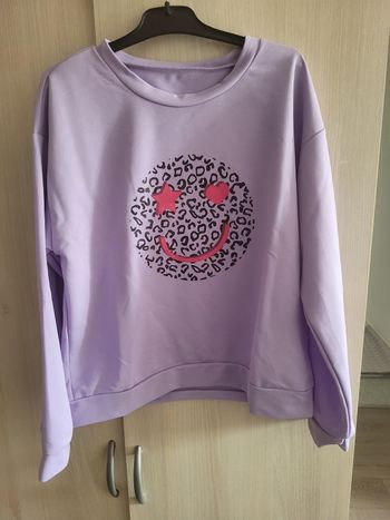 Pull Shein violet 12 ans
