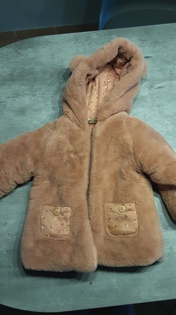 Manteau bb fille 18mois 