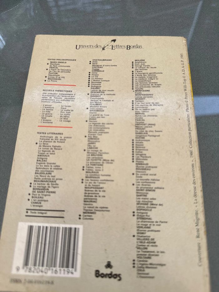 Recueil Le rêve édition bordas - photo numéro 3