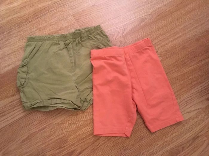 Shorts bébé fille (lot de 2) taille 74-86