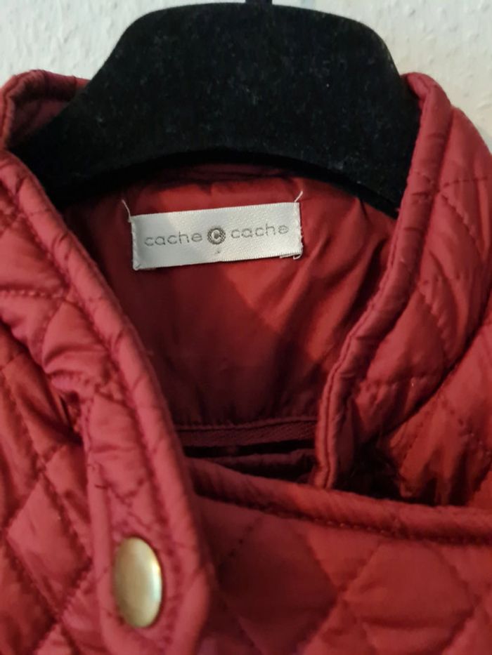 Veste rouge Cache cache - photo numéro 4