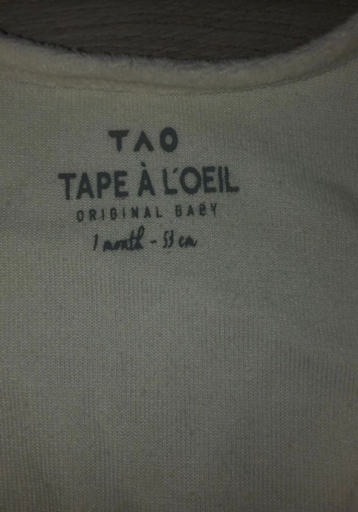 Grenouillère Tape à l’œil 1 mois - photo numéro 2