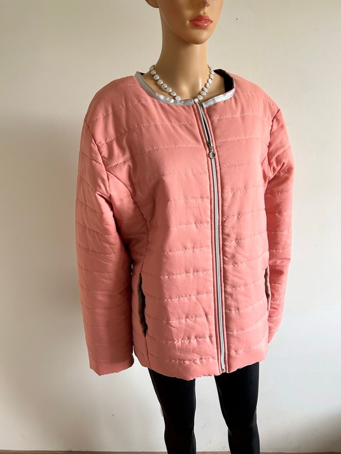 Veste rose matelassée Cosytech taille XL jamais portée - photo numéro 2
