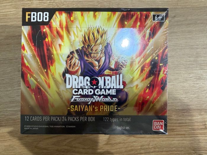 Display Dragon Ball Super Card Game Fusion World FB08