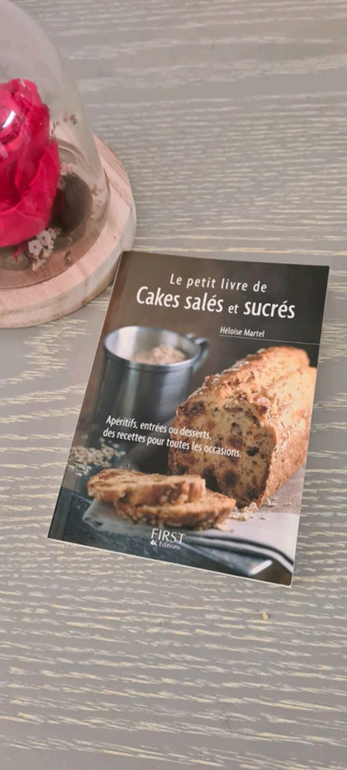 Mini livre recettes cakes salés et sucrés