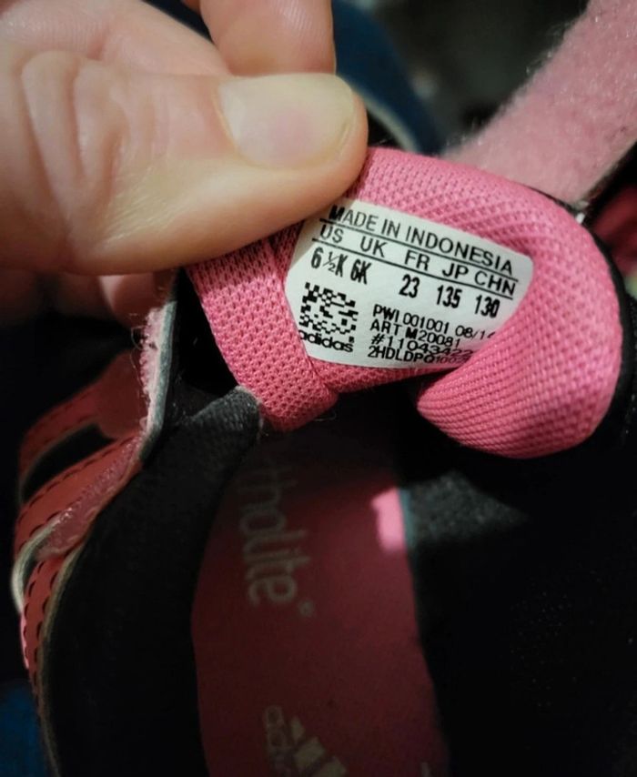 Basket fille adidas 23 - photo numéro 4