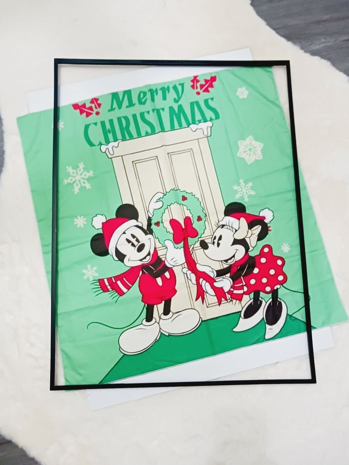 Decoration murale Impression sur toile tissus 70x70 neuf à encadrer - photo numéro 2