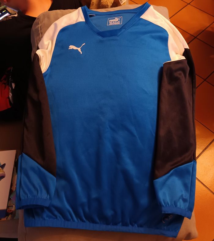 Tee-shirt maillot puma 11 12 ans bleu