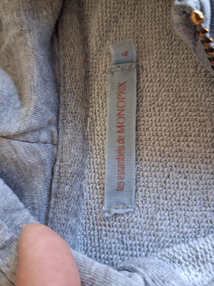 Sweat zippé a capuche - photo numéro 2