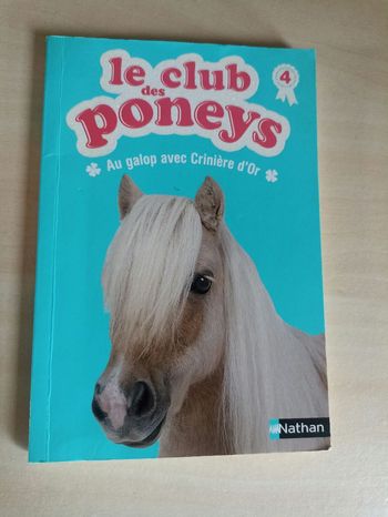 Livre enfant le club des poneys 4 