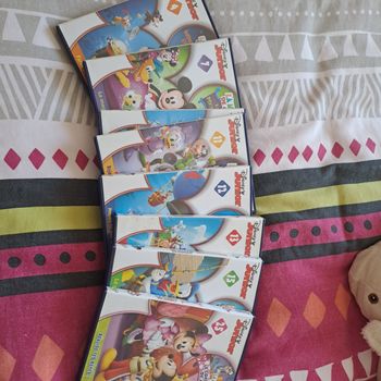 Lot de 8 DVD la maison ce Mickey