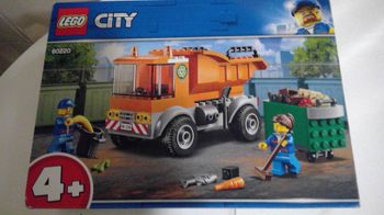 Véhicule poubelle lego 