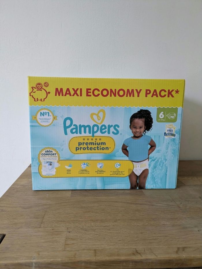 Pampers Premium Protection taille 6