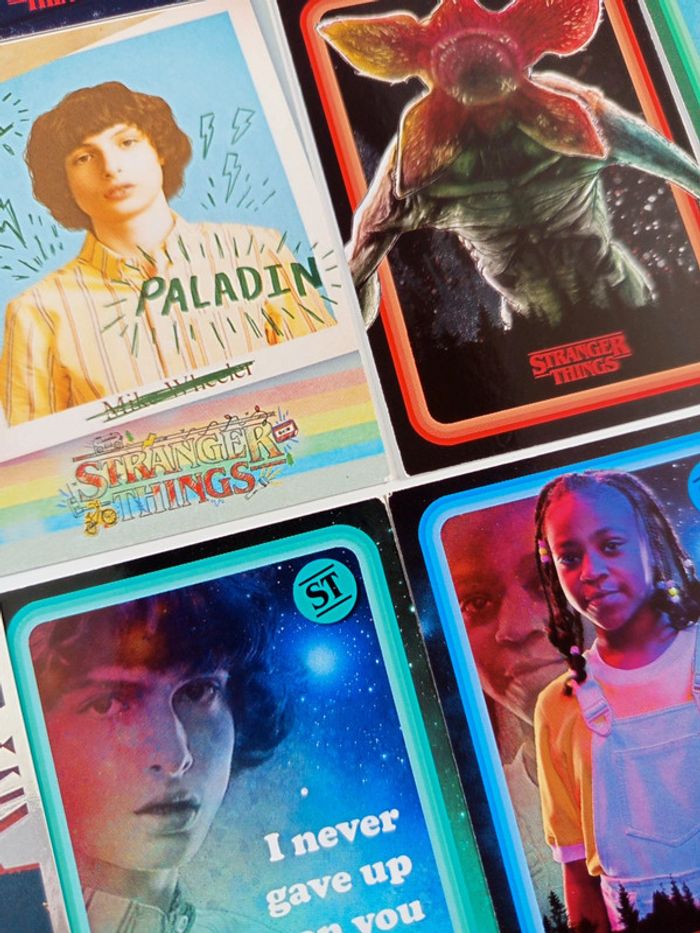 Cartes stranger things - photo numéro 8