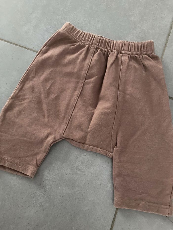 Lot pantalon pantacourt 6 mois vêtement bébé fille - photo numéro 3